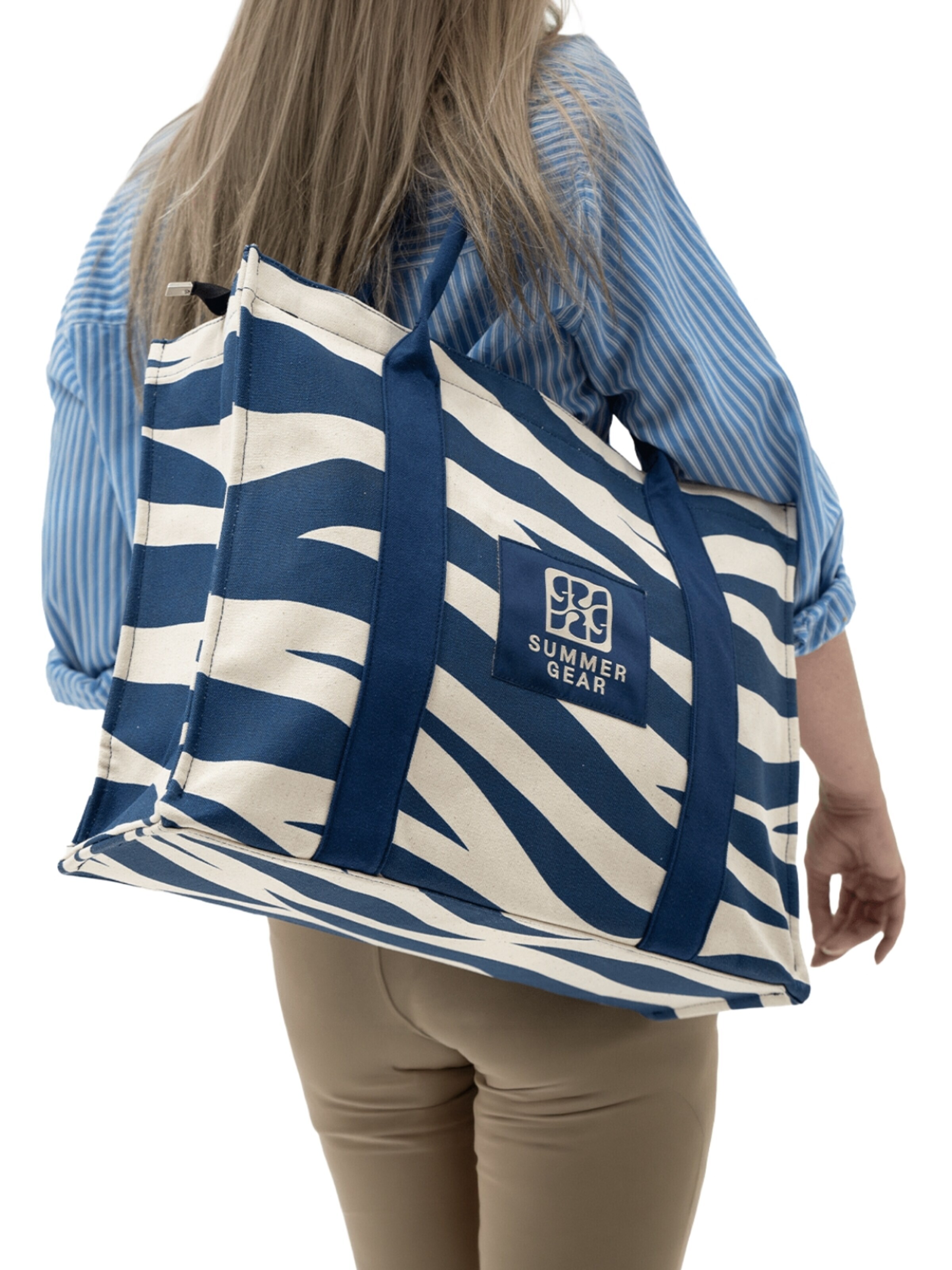 SummerGear Shopper 'Solis' in Blauw