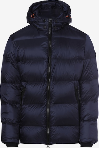 HECHTER PARIS Winter Jacket in Blue: front