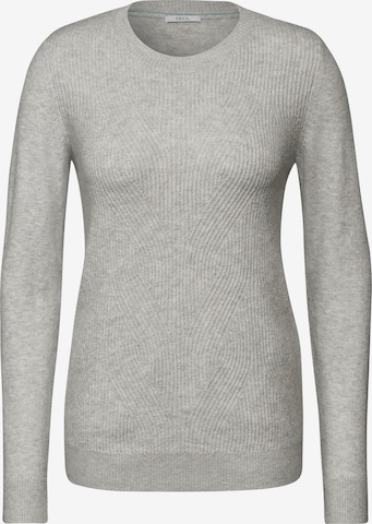 CECIL Pullover in Silber: Vorderseite
