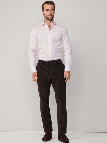Coupe regular Chemise business Hackett London en rose