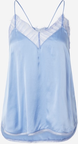 IRO Top 'BERWYN' in Blauw: voorkant