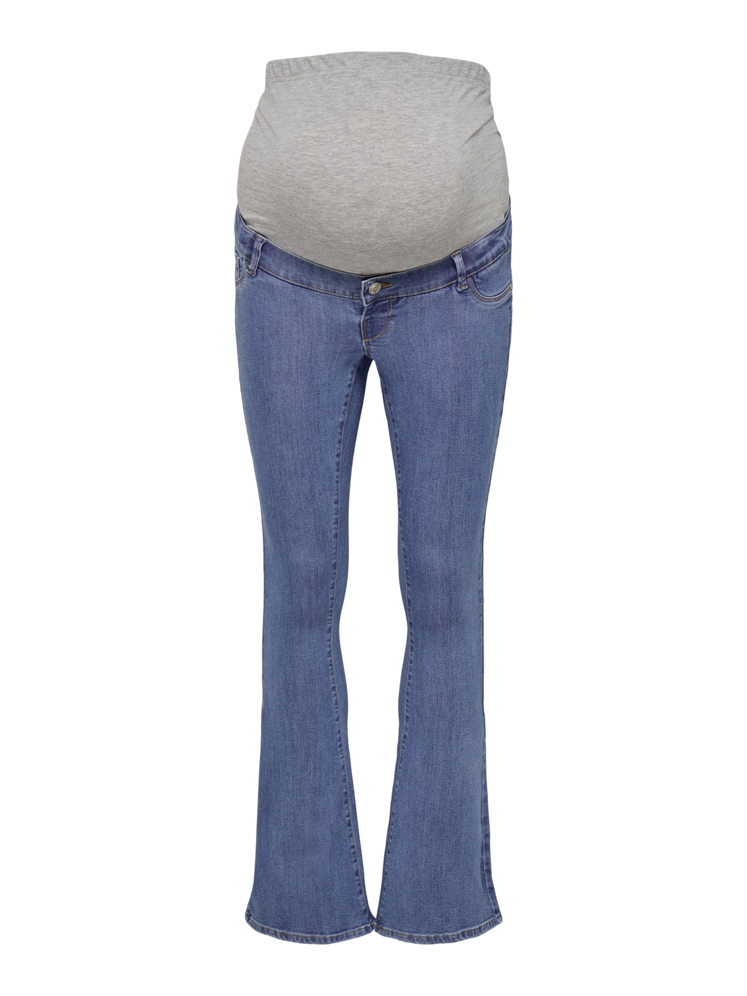 Only Maternity Flared Jeans 'OLMRAIN' in Blauw
