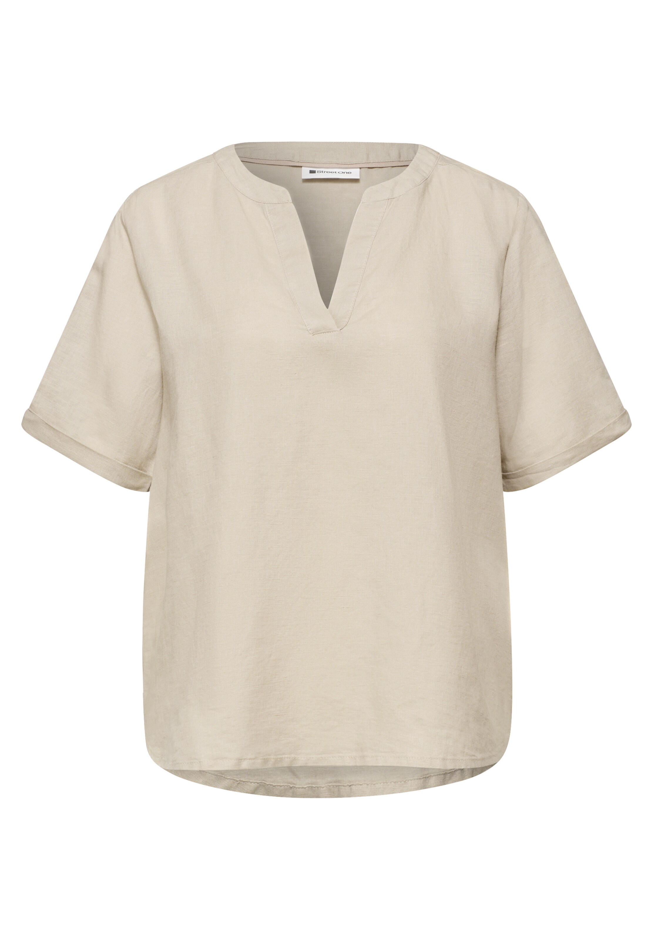 STREET ONE Bluse in Beige: Vorderseite