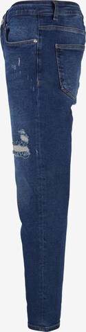 2Y Premium Tapered Jeans in Blau