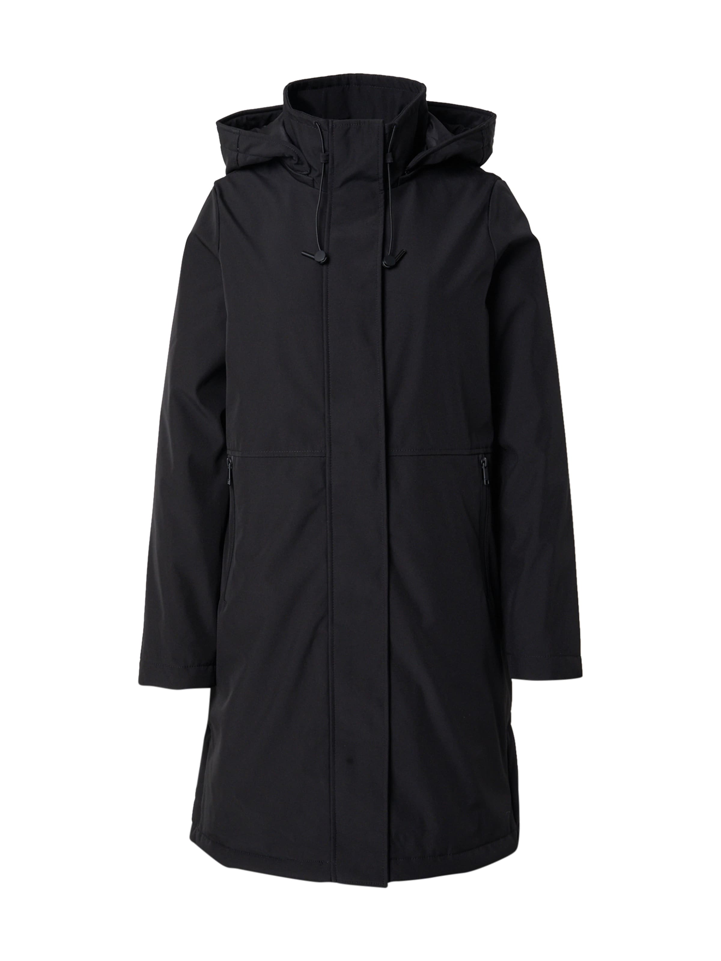 ONLY Between-Seasons Parka 'ONLKara' in Black: front