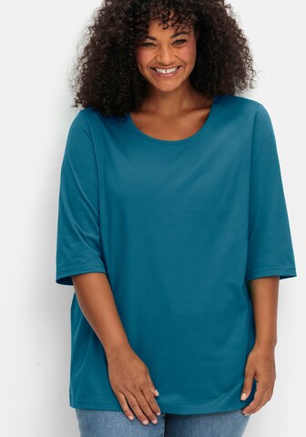 SHEEGO Μπλουζάκι σε μπλε