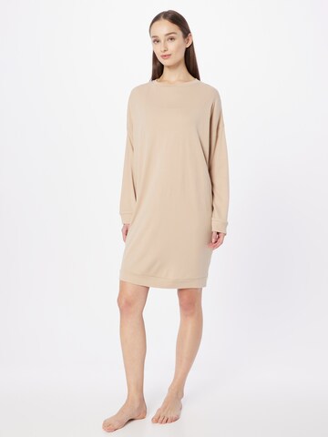 SCHIESSER Nachthemd in Beige: voorkant