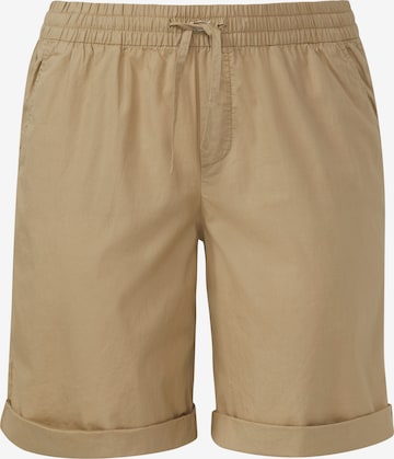 Regular Pantalon s.Oliver Red Label Plus en marron : devant