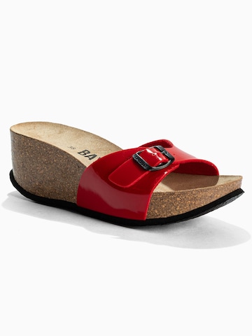 Clogs di Bayton in rosso