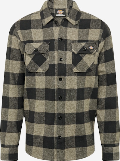 Marškiniai 'Sacramento' iš DICKIES, spalva – rusvai pilka / juoda, Prekių apžvalga