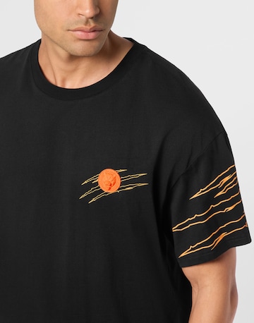 Plein Sport - Camiseta 'Scratch' en negro