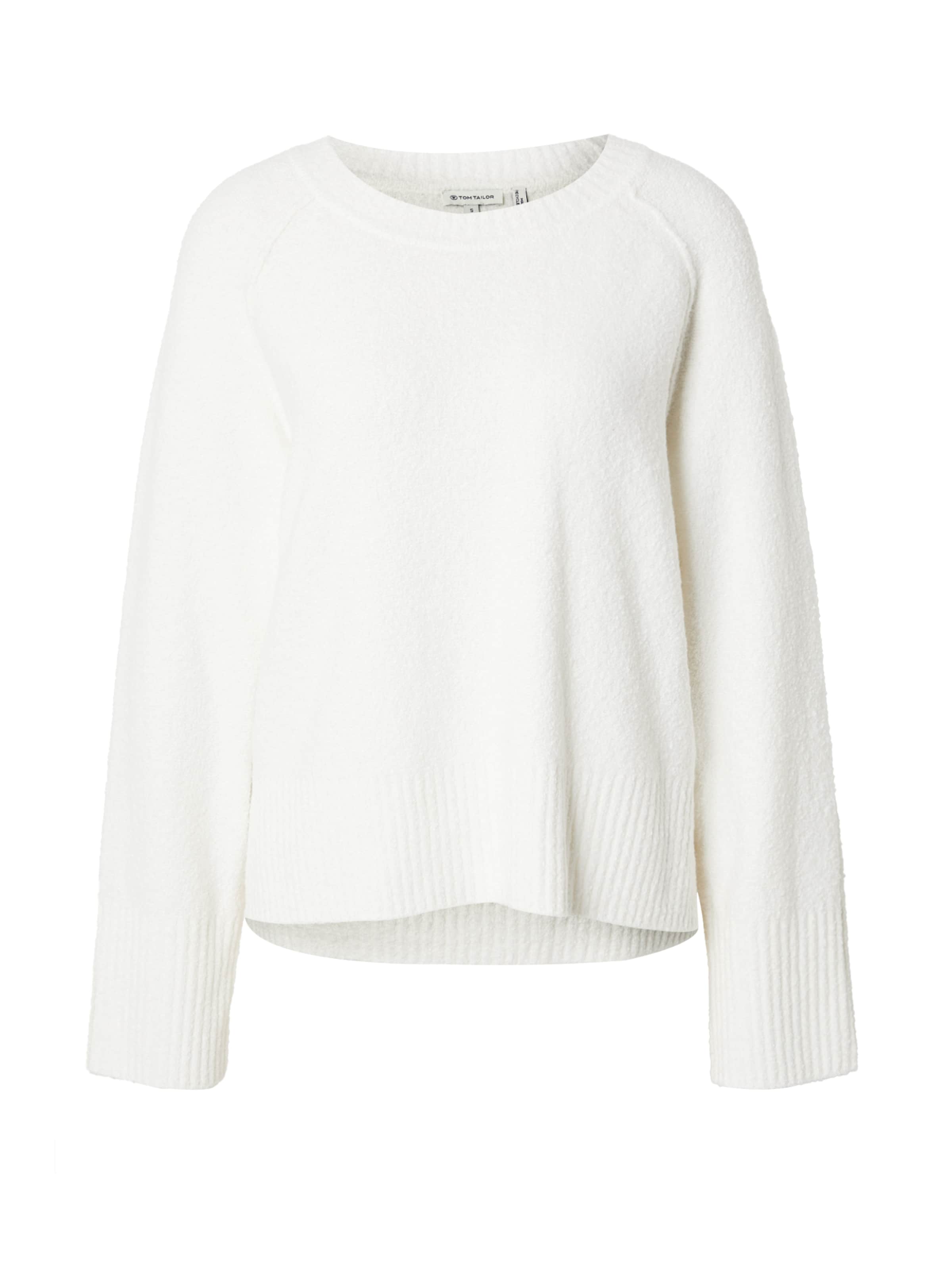 TOM TAILOR Trui in Beige: voorkant