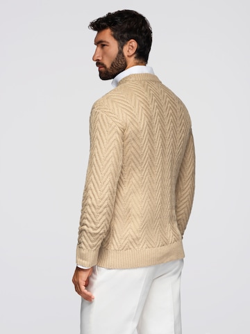 Ombre Sweater in Beige