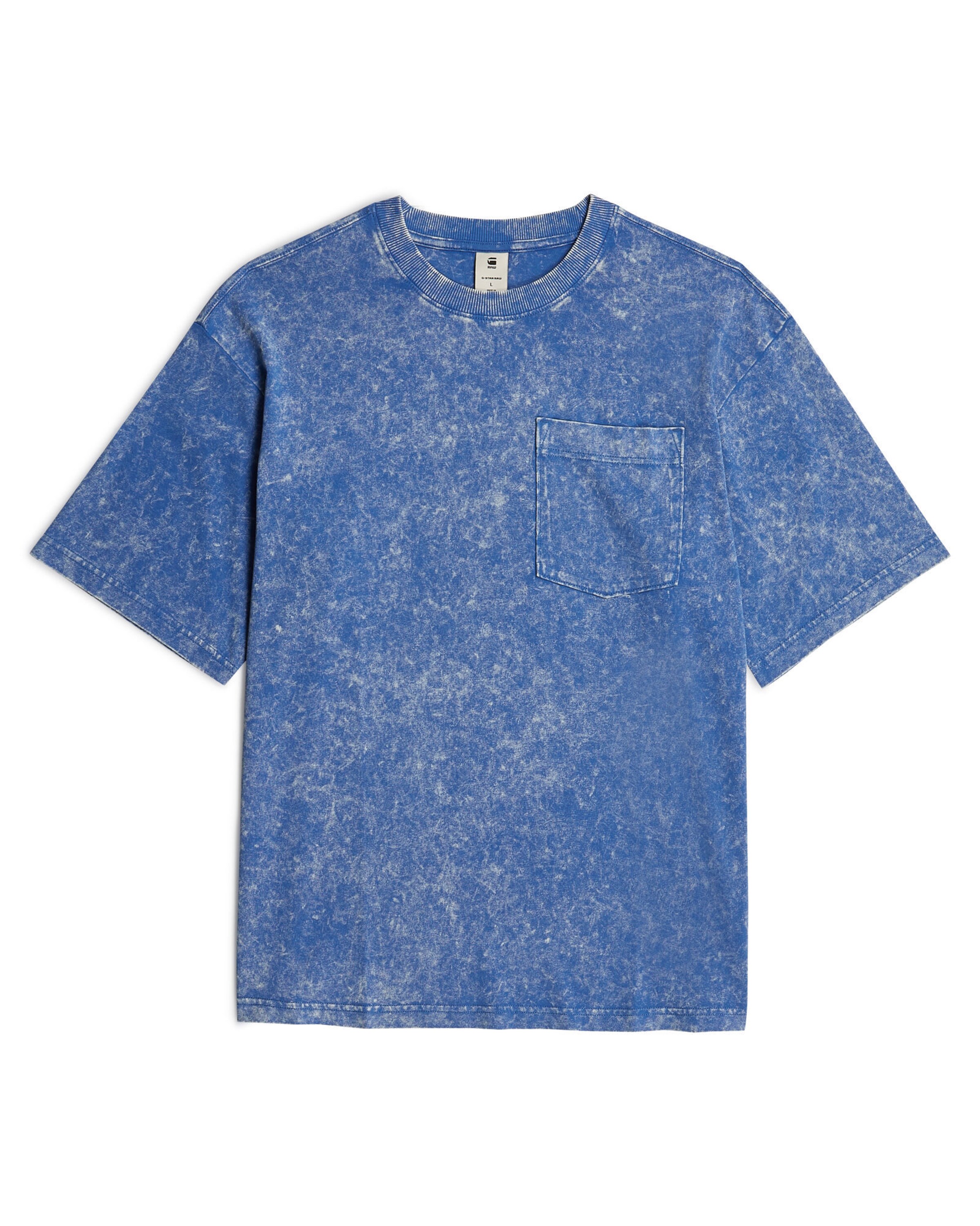 G-STAR Shirt in Blauw: voorkant