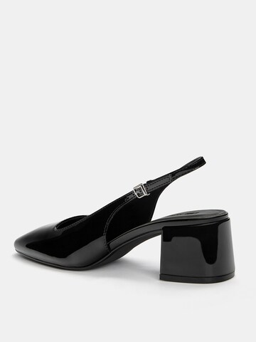 Escarpins à bride arrière Pull&Bear en noir