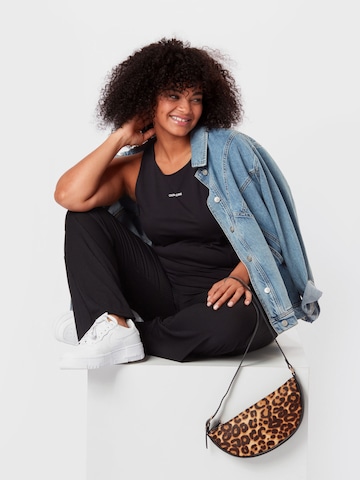 Calvin Klein Jeans Curve Top - Čierna
