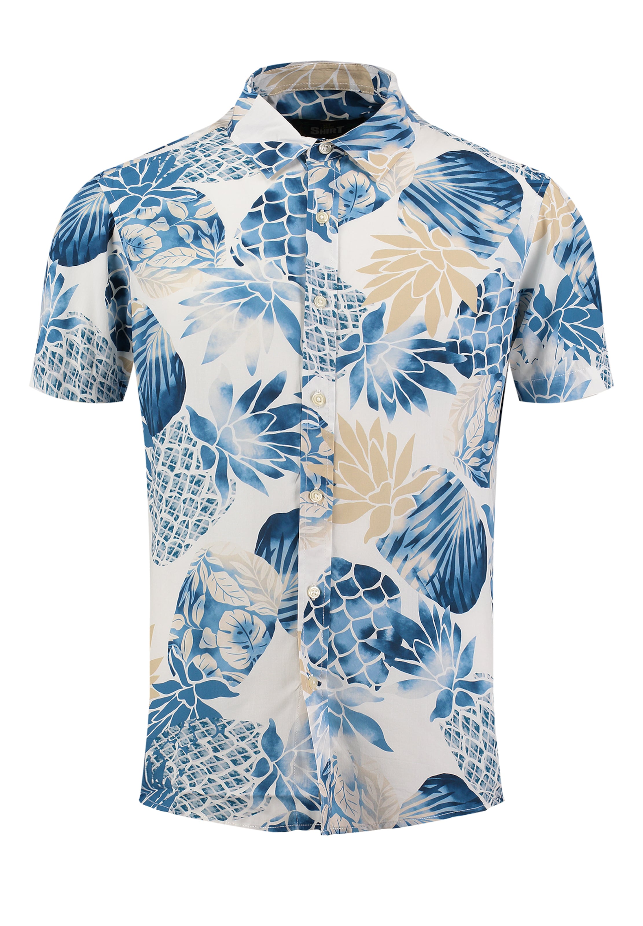 Regular fit Camicia 'KLPineapple' di Key Largo in blu: frontale