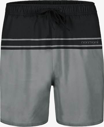 normani Board Shorts 'Makaha' in Grey: front