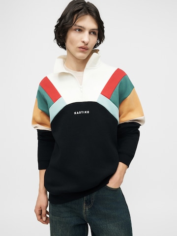 Sweat-shirt 'ALECK' Kaotiko en beige