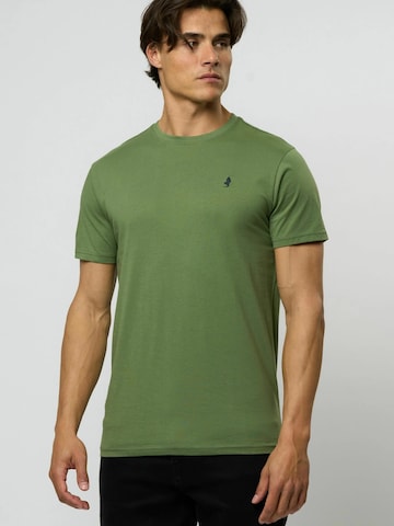 MCS Klederdracht shirt ' Texas ' in Groen: voorkant