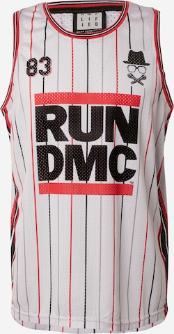 AMPLIFIEDMajica 'RUN DMC' - crvena boja: prednji dio