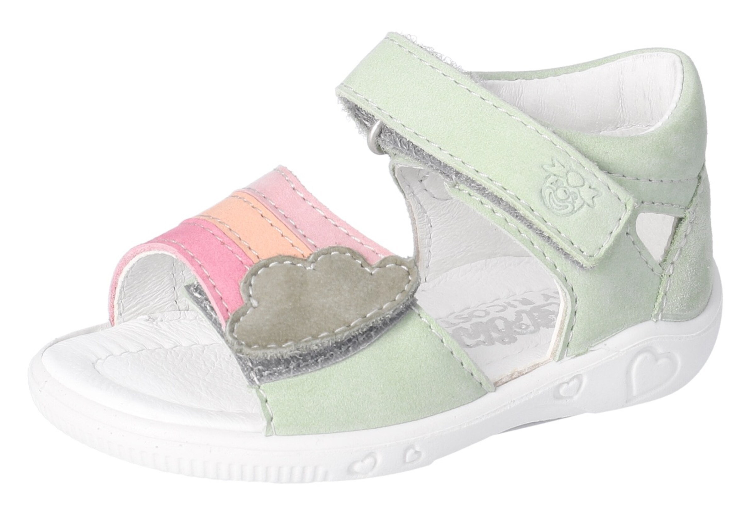 PEPINO by RICOSTA Sandale in Grün: Vorderseite