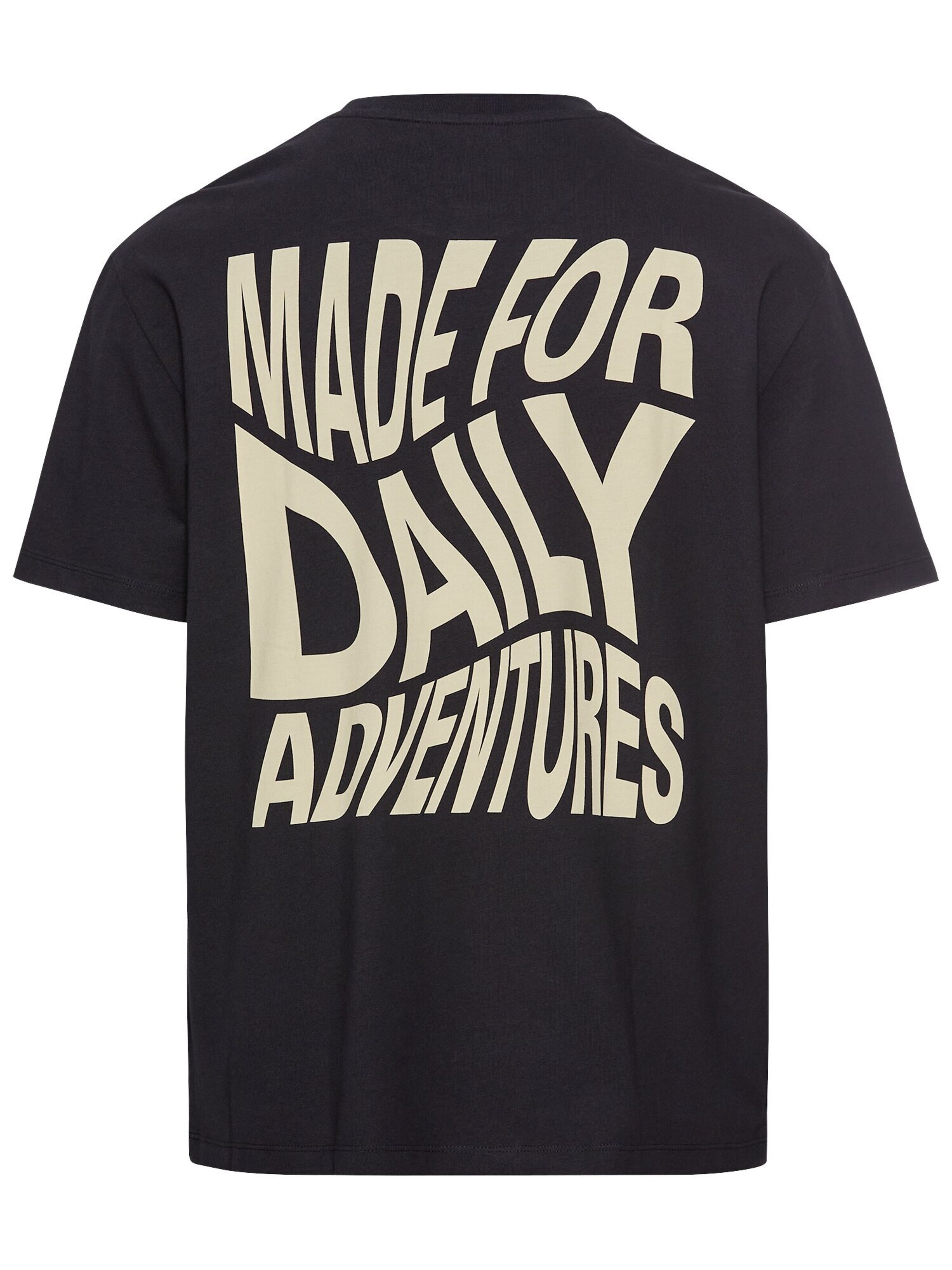 CAMEL ACTIVE Kurzarm T-Shirt mit Print in Blau: Vorderseite