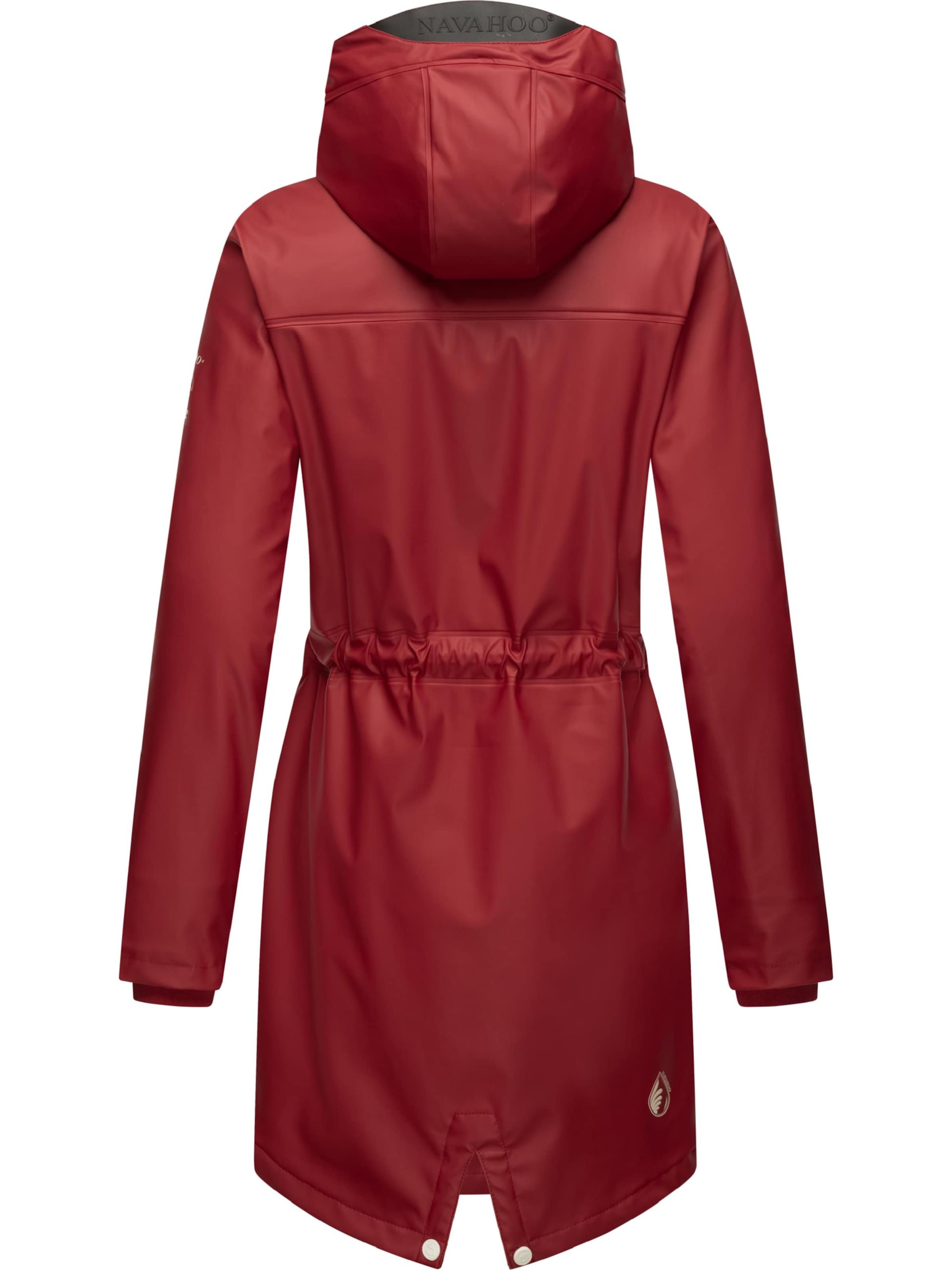 NAVAHOO Kurtka funkcyjna 'Flower of Ocean' w kolorze czerwony