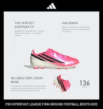 ADIDAS PERFORMANCE Sportovní boty 'F50 Hyperfast League' – pink