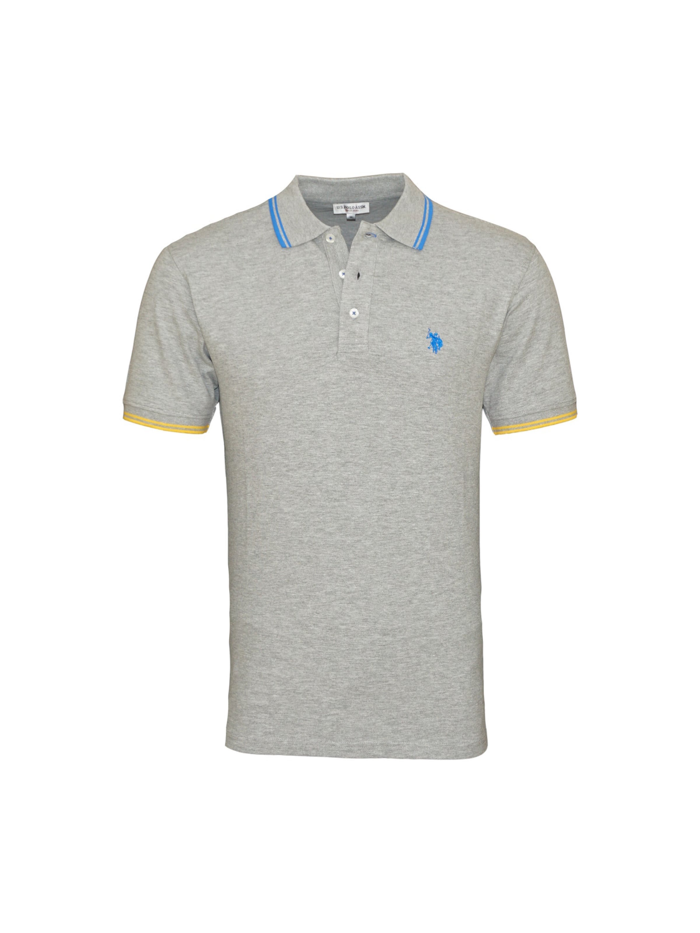 Maglietta di U.S. POLO ASSN. in grigio: frontale