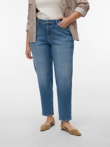 Vero Moda Curve - Barrel Vaquero 'VMCTessa' en azul: frente