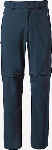 VAUDE Outdoor trousers 'Farley' in Blue: front