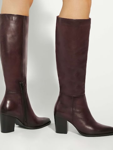 Dune LONDON Stiefel 'TENNA' in Rot