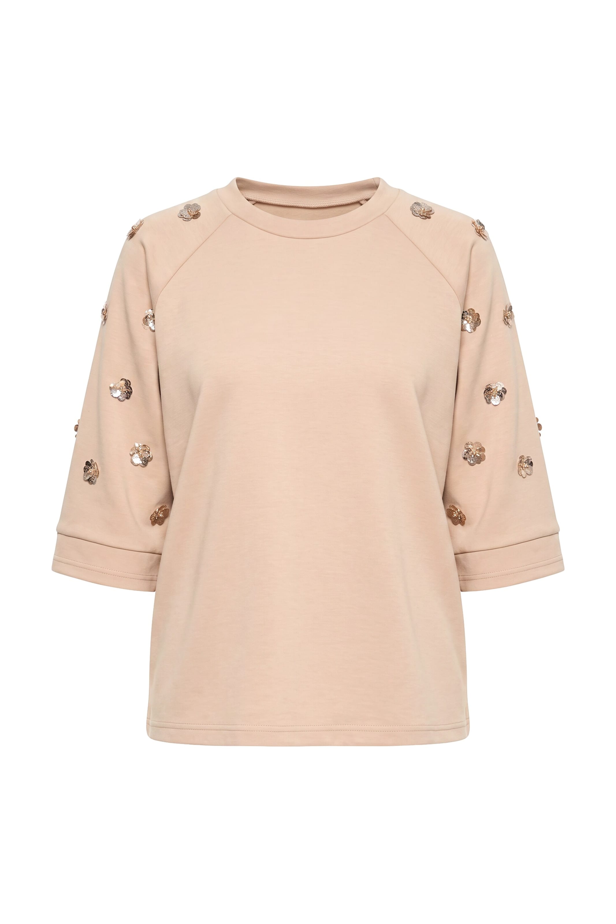 MIAMODA Sweatshirt in Beige: Vorderseite