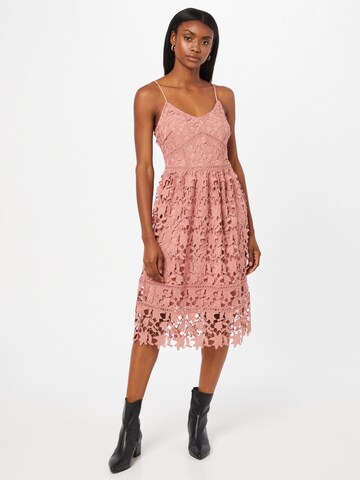 Robe de cocktail 'Valerie' VERO MODA en rose : devant