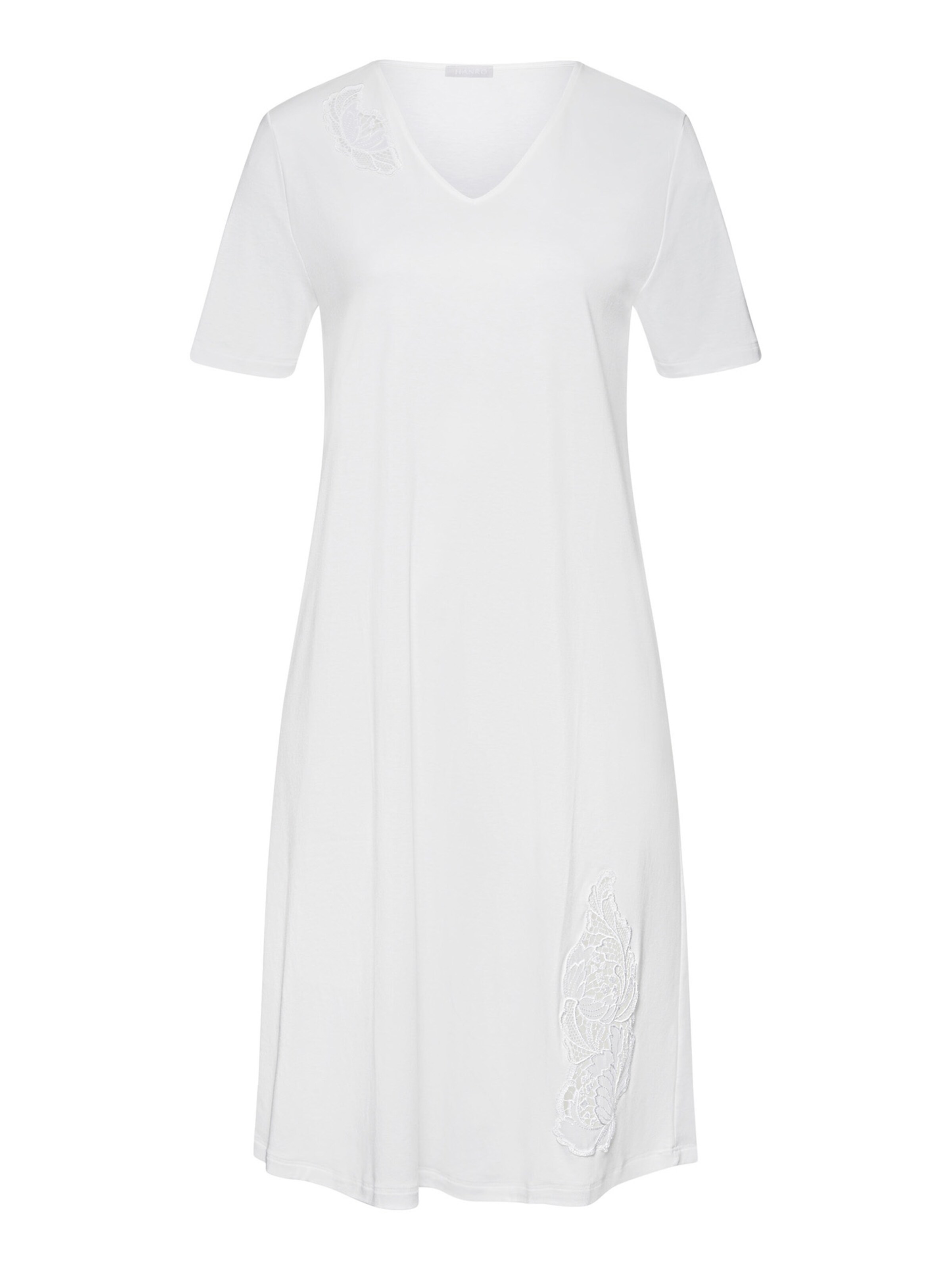 Hanro Nightgown ' Anne ' in White: front