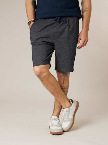 Regular Pantalon à pince 'Axelord' Deeluxe en bleu : devant