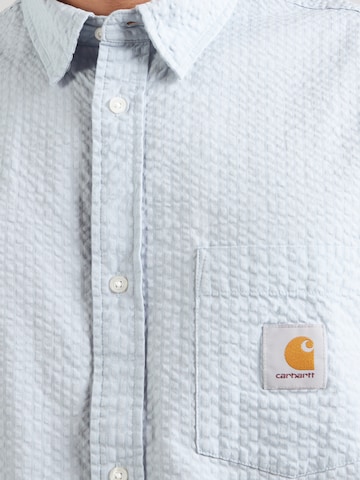 Carhartt WIP Классический крой Рубашка 'Toland' в Синий
