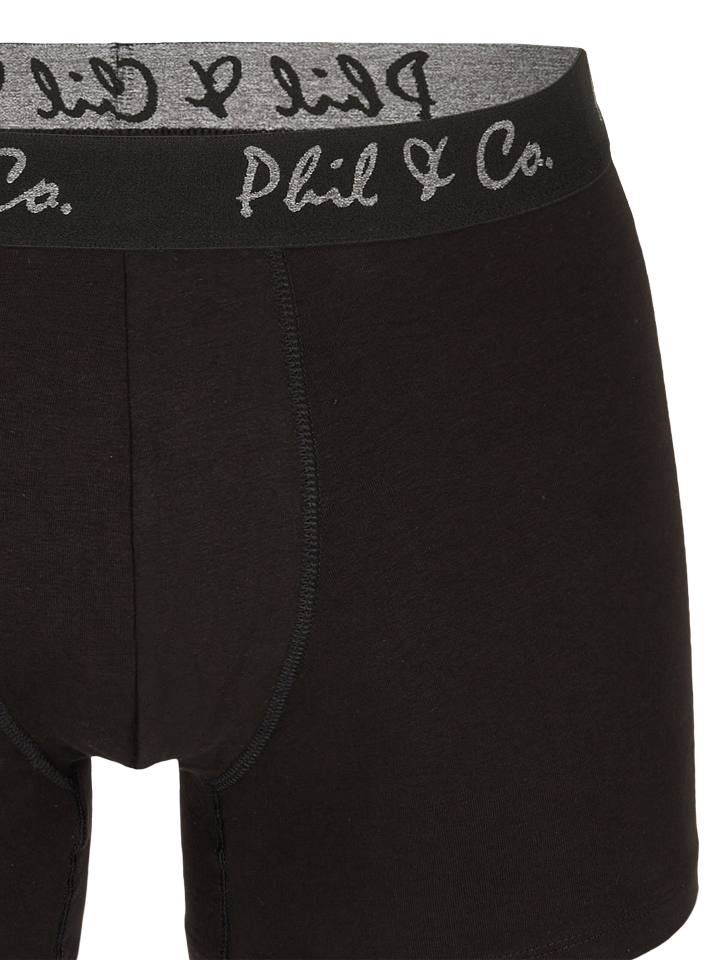 Phil & Co. Berlin Boxer shorts in Black