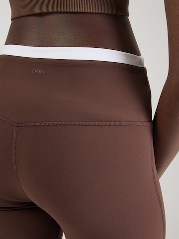 Regular Leggings 'STUDIOFLEX' de la Abercrombie & Fitch pe maro
