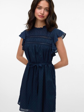 VERO MODA Jurk 'VMTrine' in Blauw