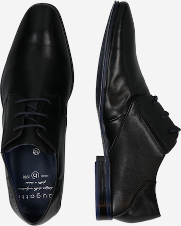 bugatti Обувки с връзки в черно