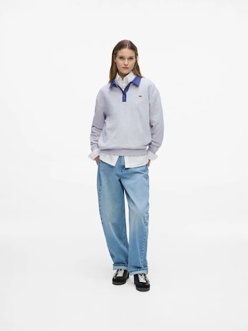 Felpa 'Ikon' di Karl Lagerfeld in grigio