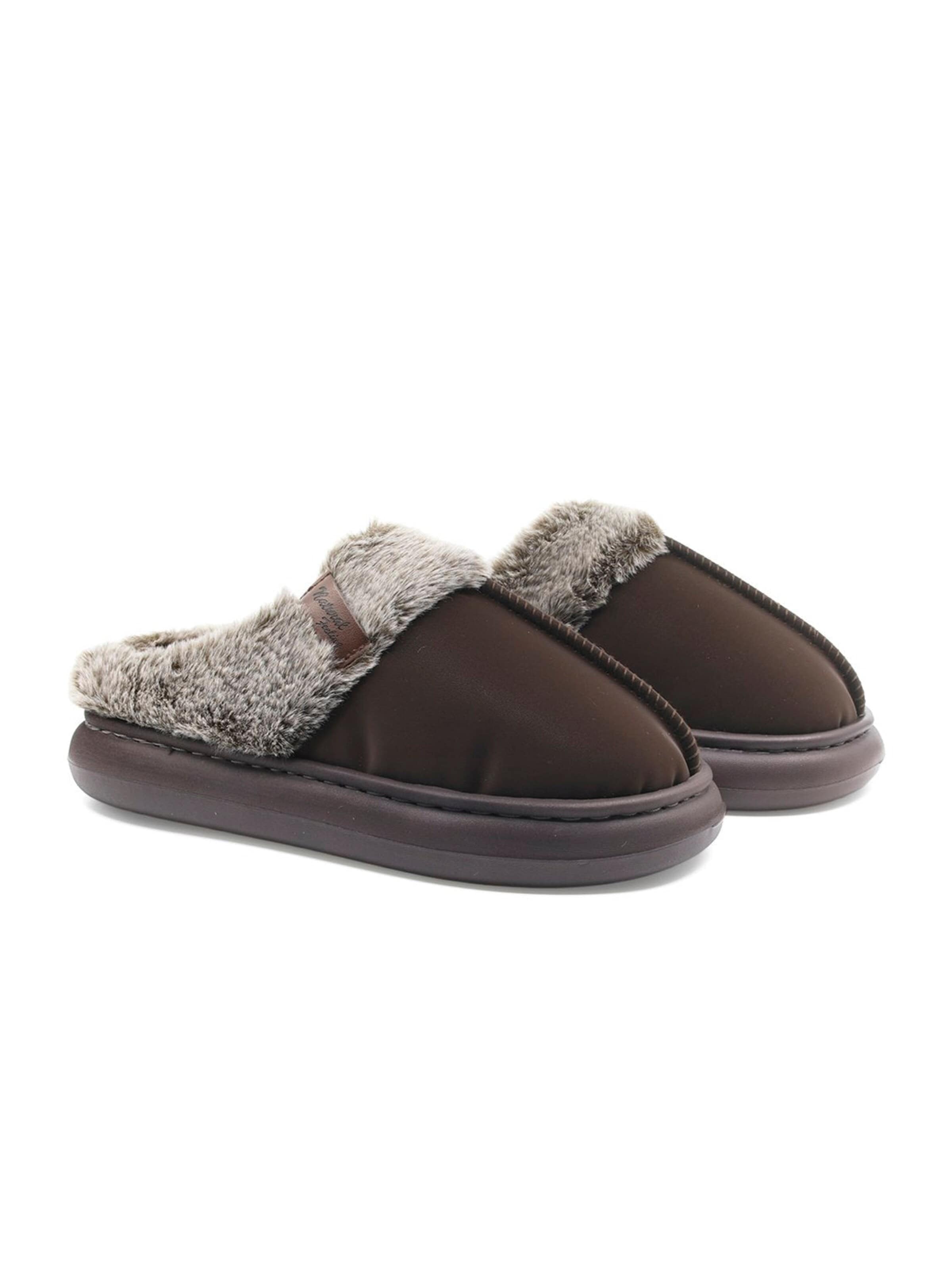 Beppi Slipper 'Indoor Slipper' in Brown