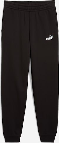 Effilé Pantalon 'Ess No. 1' PUMA en noir : devant