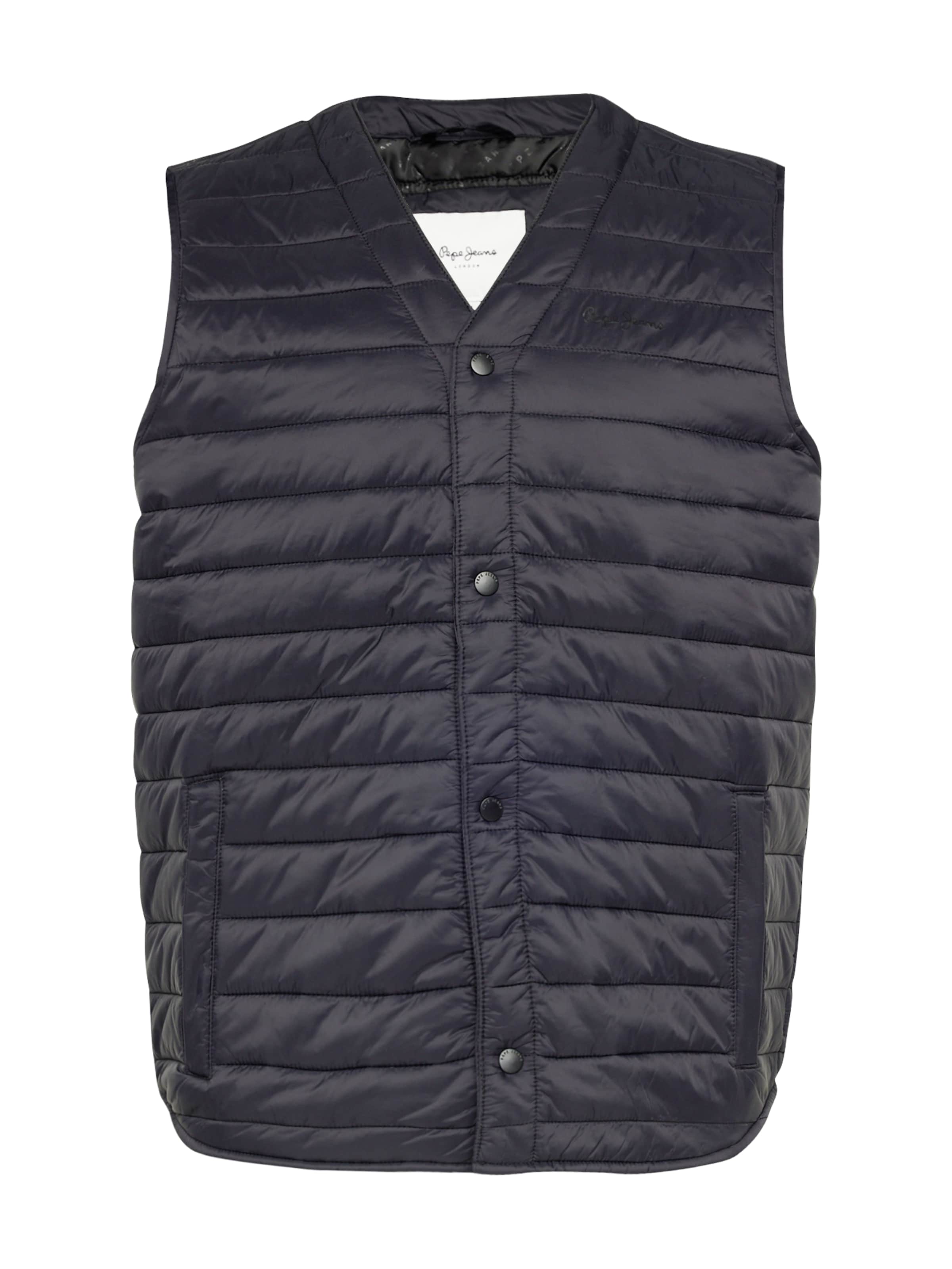 Pepe Jeans Vest 'VLAD' in Black: front