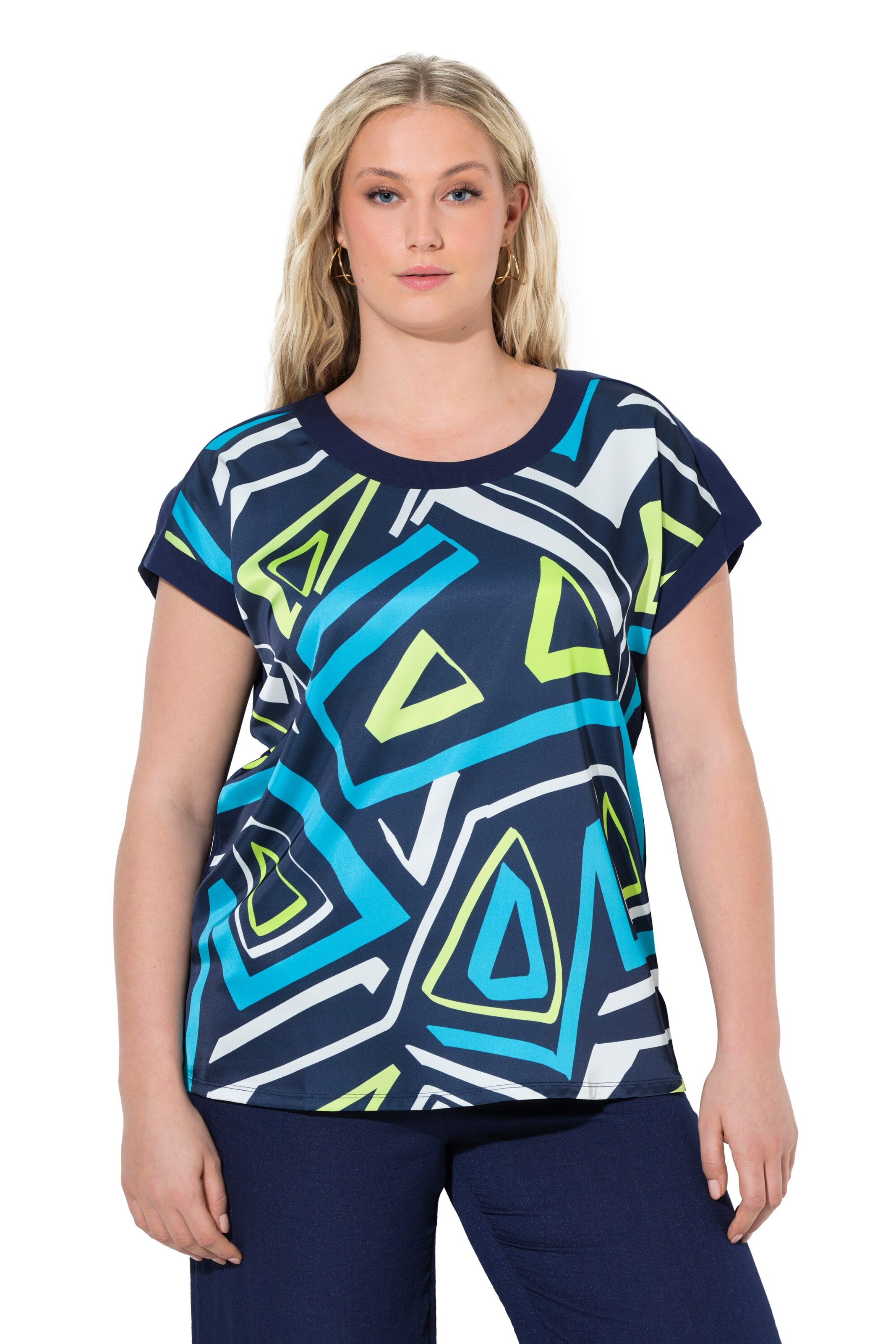 Ulla Popken Shirt in Blue: front