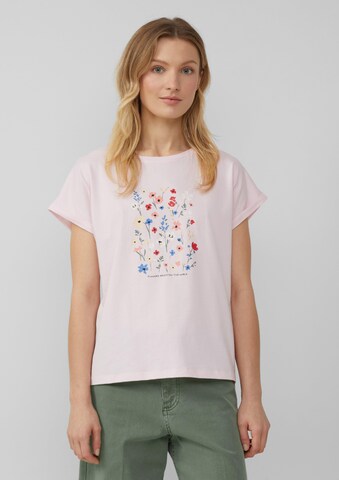 T-shirt s.Oliver en rose : devant
