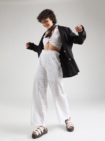 Loosefit Pantalon 'Mariena' Herrlicher en blanc