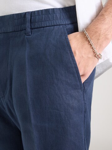 Regular Pantalon à plis 'Billie' NN07 en bleu